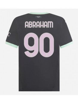 AC Milan Tammy Abraham #90 Ausweichtrikot 2024-25 Kurzarm